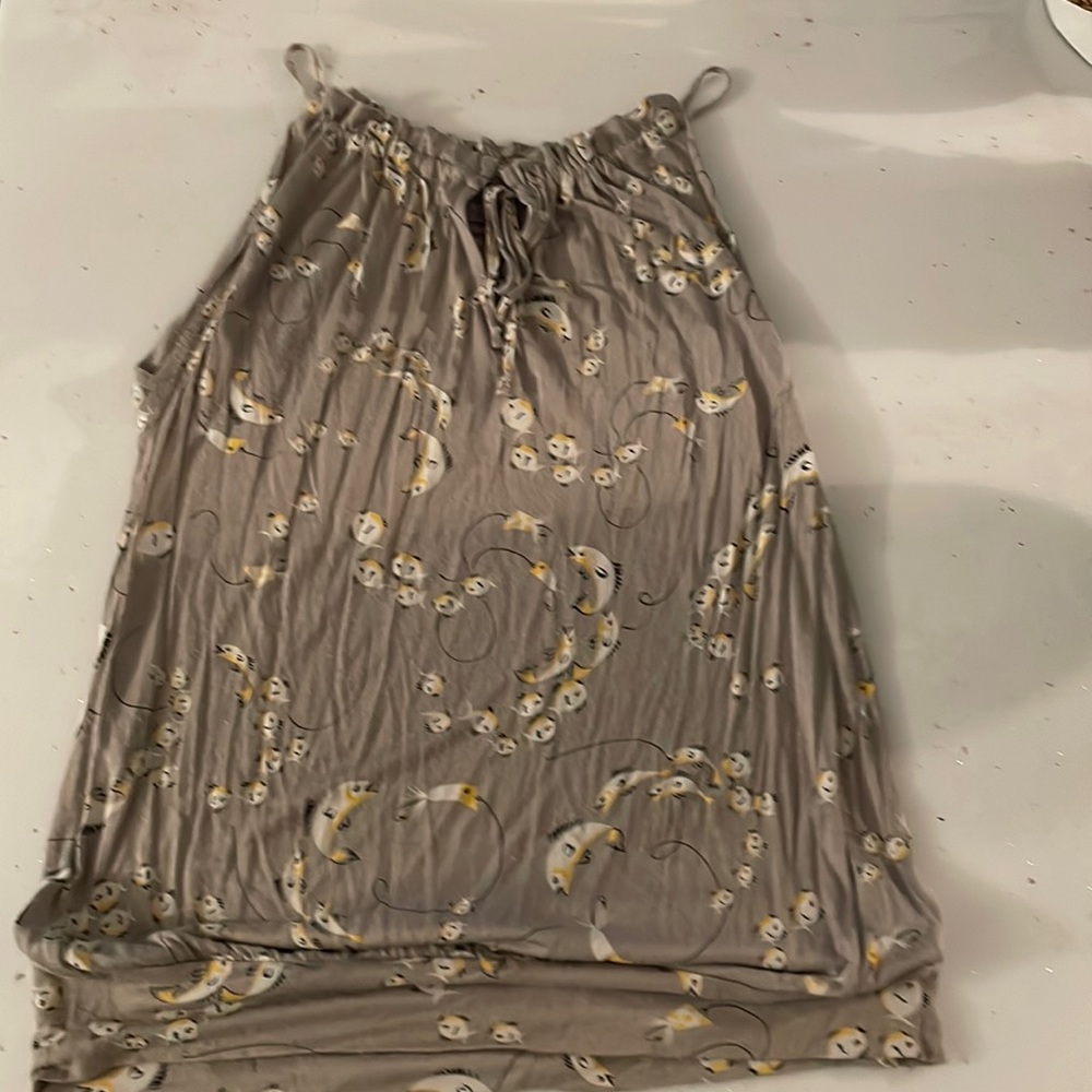 🐡 Anthropologie large tank style top VanessaVirginia